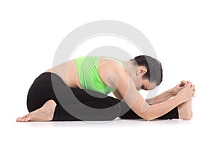 Tiriang Mukha Eka Pada Paschimottanasana yoga pose