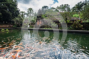 Tirta Empul holy water temple in Bali, Indonesia