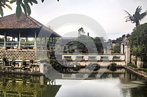 Tirta Gangga water palace in Bali