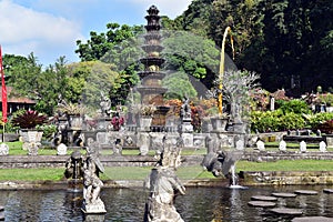 Tirta Gangga water palace in Bali