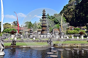 Tirta Gangga water palace in Bali