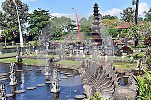 Tirta Gangga water palace in Bali