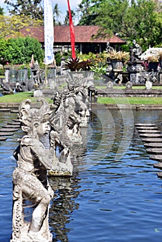 Tirta Gangga water palace in Bali