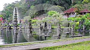 Tirta Gangga water palace on Bali