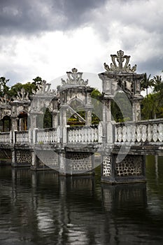Tirta Gangga water palace at Bali, Indonesia