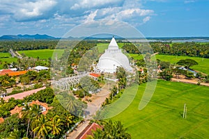 Tissamaharama Stupa at Sri Lanka