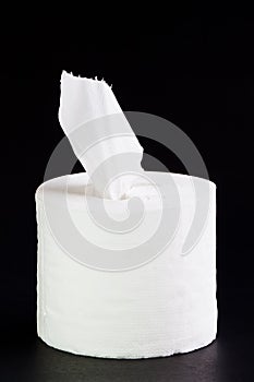 Tissue paper roll. photo