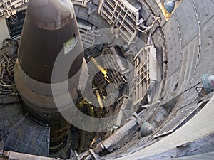 A Titan Nuclear Missile in it's Silo photo