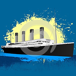 Titanic legendary colossal boat monumental big ship