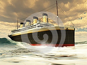 Titanic Ocean-Liner photo