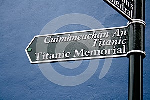 Titanic sign