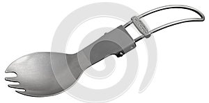 Titanium spork