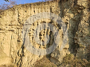 Titel hill Vojvodina Serbia geomorphological structures