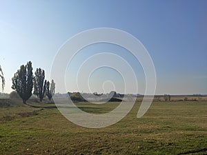 Titel hill Vojvodina Serbia nature landscape in autumn