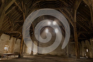 Tithe barn of medieval Flanders