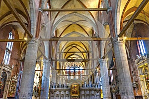 Titian Assumption Mary Painting Santa Maria Frari Church Venice Italy