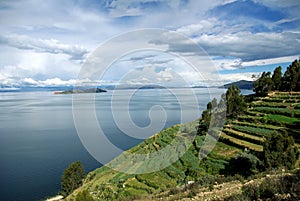 Titicaca Lake, Bolivia photo