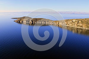 Titicaca Lake, Bolivia, Isla del Sol landscape