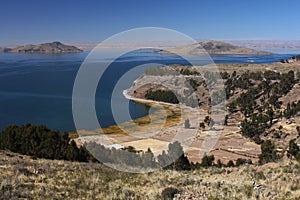 Titicaca lake and cultures