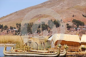 Titicaca Lake islands