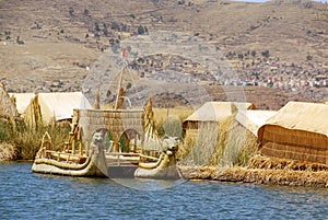 Titicaca Lake islands