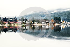 Titisee and Schluchsee lakes in Germany