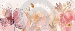 The title is Flower Pink Center Gold Silver Tones Bible Illustra