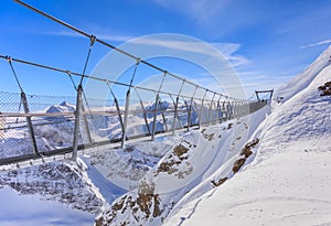 Titlis Cliff Walk suspension bridge