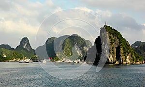 Titop Island, Halong Bay, Vietnam