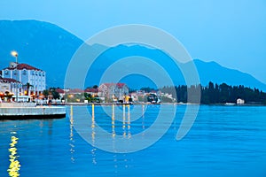 Tivat at dusk photo