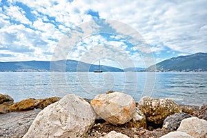 Tivat Montenegro seaside photo