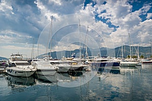 Tivat yacht marina photo