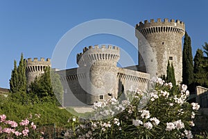 Tivoli Castle, or Castle of Rocca Pia, built in 1461 by Pope Pius II, Tivoli, Italy, Europe photo