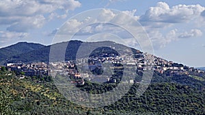 Tivoli, landscape of the town photo