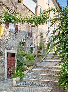 Tivoli in a summer morning, province of Rome, Lazio, central Italy.