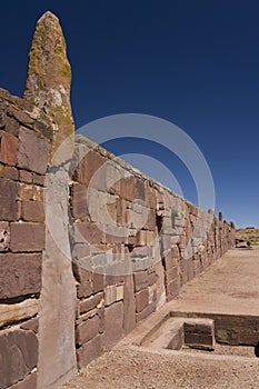 Tiwanaku Pre-Columbian site - Bolivia