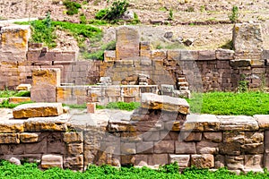 Tiwanaku ruins in Bolivia