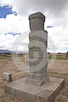 Tiwanaku or Tiahuanaco photo