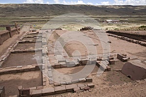 Tiwanaku or Tiahuanaco photo