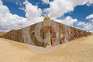 Tiwanaku Tiahuanaco, Pre-Columbian archaeological site, Bolivia