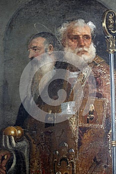 Tiziano Vecellio: St. Nicholas and St. Anthony