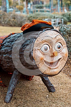 TiÃ³ de Nadal, Christmas log, a Christmas tradition that is especially well established in Catalonia