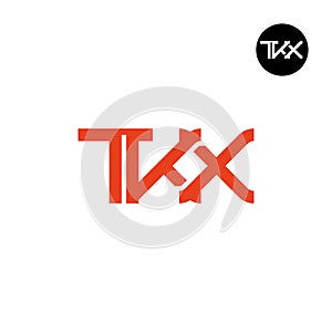 TKX Logo Letter Monogram Design