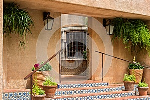 Tlaquepaque architecture in Sedona, Arizona