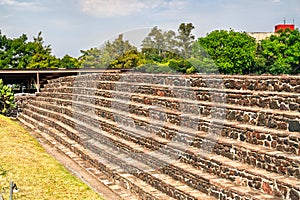 Tlatelolco Archaeological Zone in Mexico City, Mexico