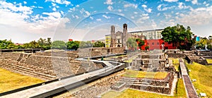 Tlatelolco Archaeological Zone in Mexico City, Mexico photo