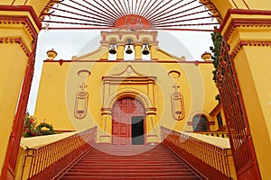 Tlaxco church in tlaxcala, mexico IV photo