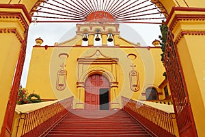 Tlaxco church in tlaxcala, mexico IV