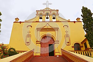 Calvario chapel in tlaxco, tlaxcala, mexico I photo
