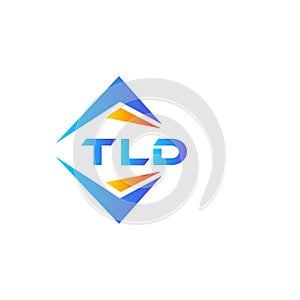 TLD abstract technology logo design on white background. TLD creative initials letter logo concept